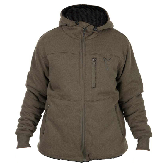 Fox Collection Sherpa Jacket Green & Black dans le groupe Habits et chaussures / Habits / veste de peche, veste pecheur / Vestes polaire l\'adresse Sportfiskeprylar.se (CCL281r)