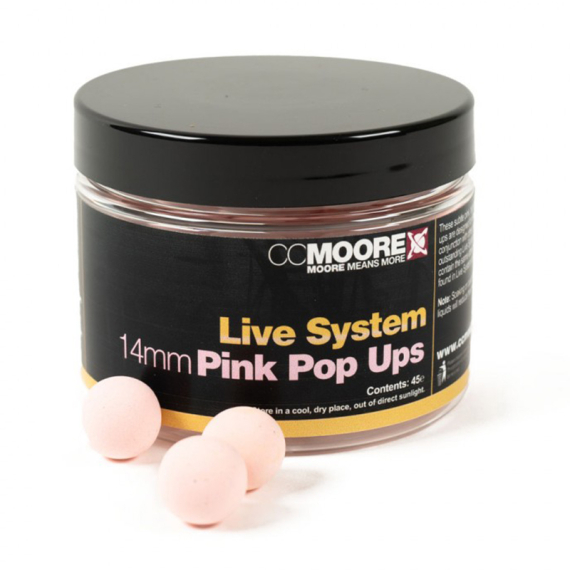 CC Moore Live System Pop Ups dans le groupe Leurre de la peche / Bouillettes, esches et amorce / Popups & Wafters l\'adresse Sportfiskeprylar.se (CCM-90256r)