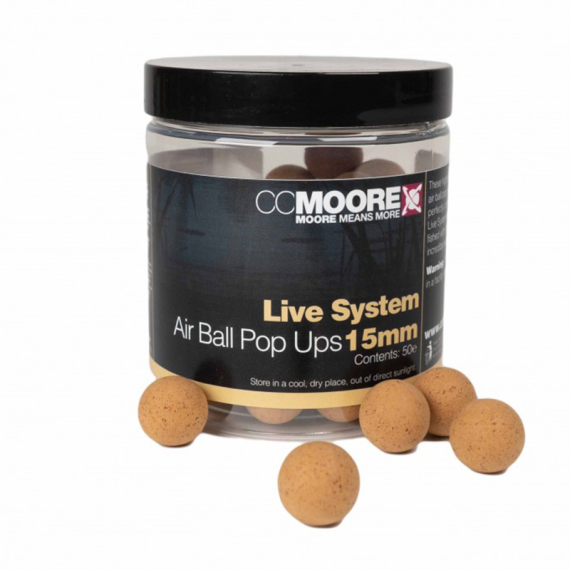 CC Moore Live System Air Ball Pop Ups dans le groupe Leurre de la peche / Bouillettes, esches et amorce / Popups & Wafters l\'adresse Sportfiskeprylar.se (CCM-90495r)