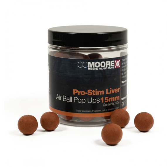 CC Moore Pro-Stim Liver Air Ball Pop Ups dans le groupe Leurre de la peche / Bouillettes, esches et amorce / Popups & Wafters l\'adresse Sportfiskeprylar.se (CCM-90541r)