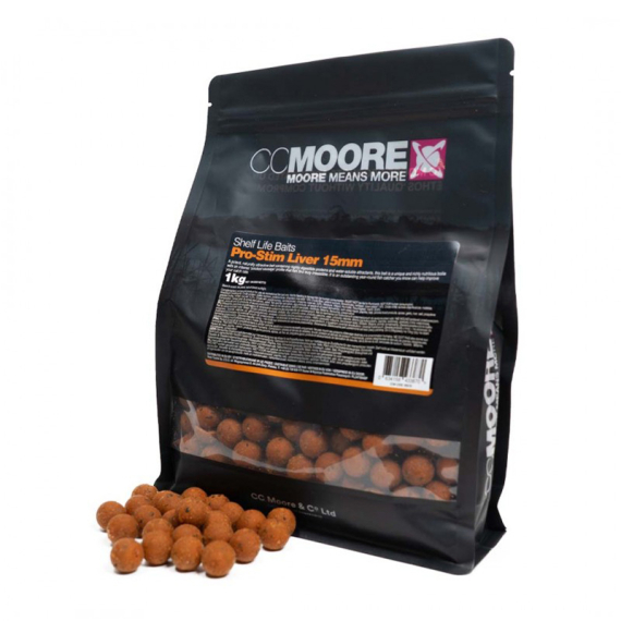 CC Moore Pro Stim Liver Boilies - 5kg dans le groupe Techniques de pêche l\'adresse Sportfiskeprylar.se (CCM-90594r)