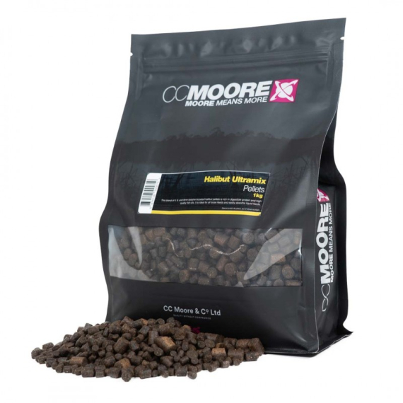 CC Moore Halibut Ultramix dans le groupe Leurre de la peche / Bouillettes, esches et amorce / Pellets l\'adresse Sportfiskeprylar.se (CCM-92402)