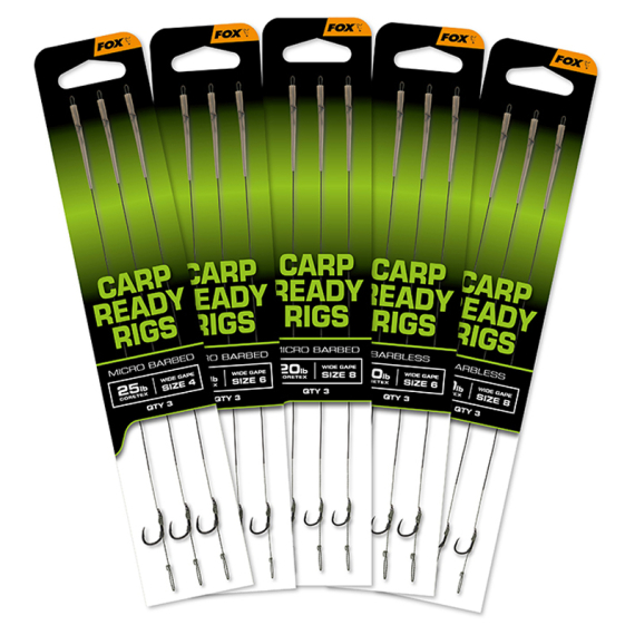 Fox Carp Ready Rigs dans le groupe Hameçons et terminal tackle / Montages préfaits / Montages specimen l\'adresse Sportfiskeprylar.se (CCR192r)