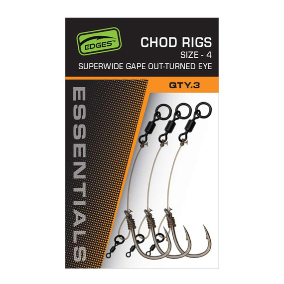 Fox Edges SWOG Chod Rigs Ready Rigs dans le groupe Hameçons et terminal tackle / Montages préfaits l\'adresse Sportfiskeprylar.se (CCR201r)