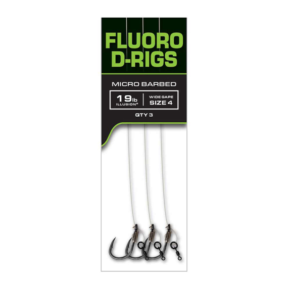Fox Carp Ready Rigs Fluoro D-Rig dans le groupe Hameçons et terminal tackle / Montages préfaits l\'adresse Sportfiskeprylar.se (CCR204r)