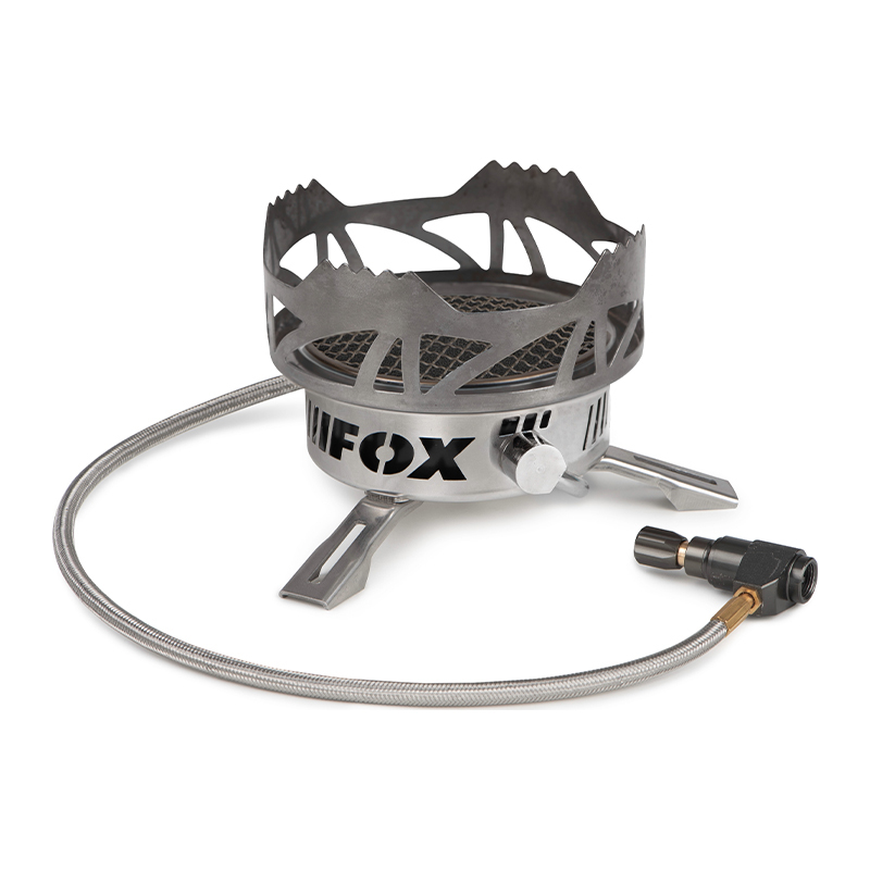 Fox Cookware V2 Infrared Stove dans le groupe Loisirs en plein air / Cuisines camping et ustensiles / Cuisines et brûleurs camping / Cuisines gaz l\'adresse Sportfiskeprylar.se (CCW031)