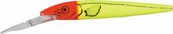 Deep Diving Red Fin 18g 14cm Red-Yellow dans le groupe Leurre de la peche / Crankbait / Leurre pour sandres l\'adresse Sportfiskeprylar.se (CD9-382)