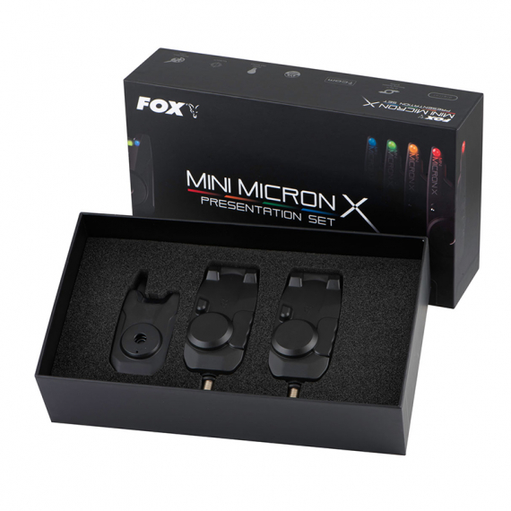 Fox Mini Micron X 2 Rod Set dans le groupe Outils et accessoires / Détecteurs de touches et indicateurs / Détecteurs de touches l\'adresse Sportfiskeprylar.se (CEI197)