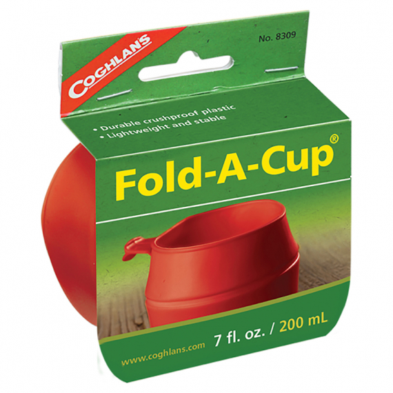 Coghlans Fold-A-Cup dans le groupe Loisirs en plein air / Cuisines camping et ustensiles / Tasses et mugs / Mugs Guksi l\'adresse Sportfiskeprylar.se (CG8309)