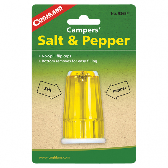 Coghlans Campers Salt & Pepper Shaker dans le groupe Loisirs en plein air / Cuisines camping et ustensiles / Matériel cuisine l\'adresse Sportfiskeprylar.se (CG936BP)
