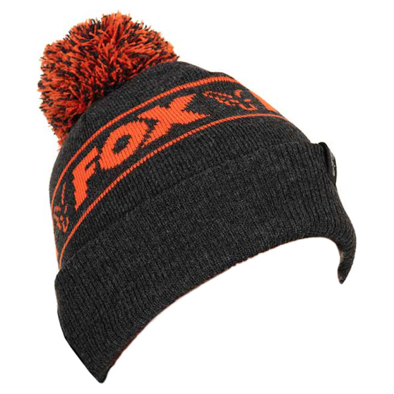 Fox Collection Bobbles Black & Orange dans le groupe Habits et chaussures / Chapeau de peche, casquette peche / Bérets et chapeaux l\'adresse Sportfiskeprylar.se (CHH021)