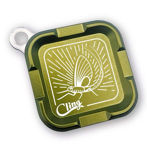 Cling Mag Grab mini - Rising Dun - Olive dans le groupe l\'adresse Sportfiskeprylar.se (CL-100034)