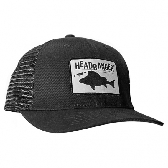 Headbanger Perch Patch Snapback Trucker dans le groupe Habits et chaussures / Chapeau de peche, casquette peche / Casquettes / Casquettes snapback l\'adresse Sportfiskeprylar.se (CL-HT-SBTR-03)