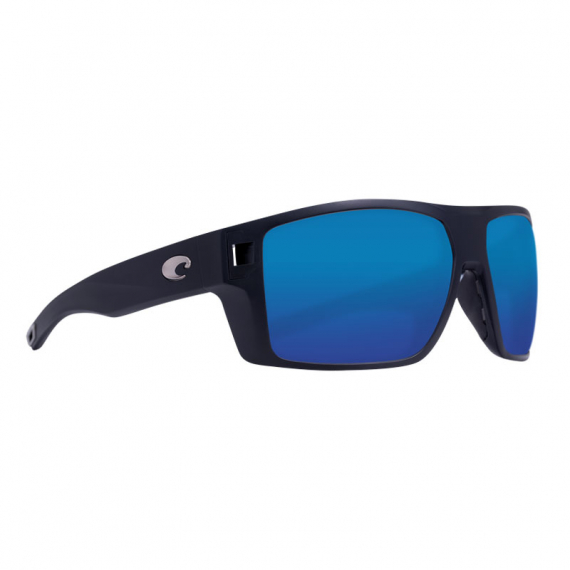 Costa DIEGO matte black - blue mirror 580P dans le groupe Habits et chaussures / Lunettes de soleil / lunette polarisante peche l\'adresse Sportfiskeprylar.se (CO-DGO11-OBMP)