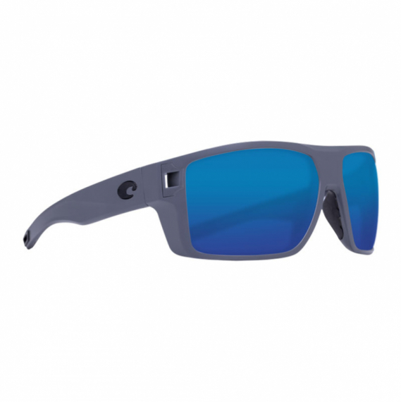Costa DIEGO matte gray - blue mirror 580P dans le groupe Habits et chaussures / Lunettes de soleil / lunette polarisante peche l\'adresse Sportfiskeprylar.se (CO-DGO98-OBMP)