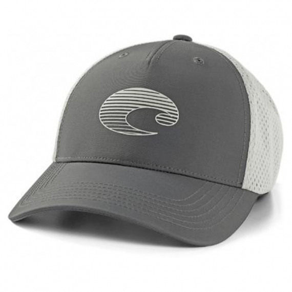Costa XL Trucker Gradient Logo Performance Hat Gray dans le groupe Habits et chaussures / Chapeau de peche, casquette peche / Casquettes / Casquettes trucker l\'adresse Sportfiskeprylar.se (CO-HA125G)