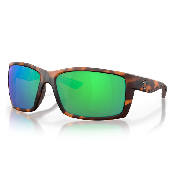 Costa REEFTON retro tortoise - green mirror 580P dans le groupe Habits et chaussures / Lunettes / lunette polarisante peche l\'adresse Sportfiskeprylar.se (CO-RFT66-OGMP)