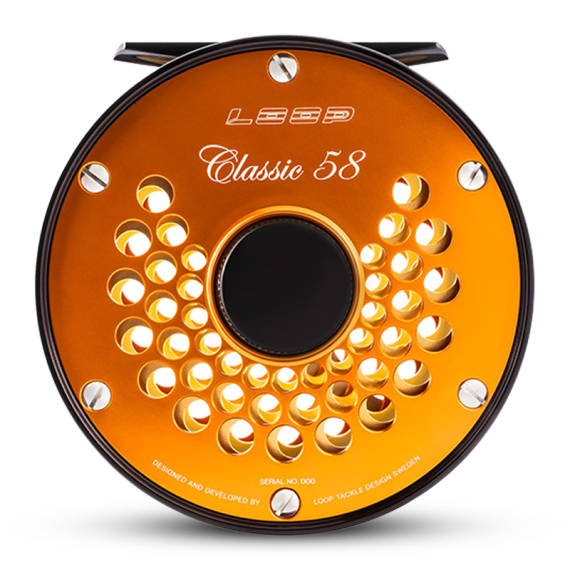 Loop Classic Reel Ported Fall dans le groupe Moulinet de pêche / Moulinets mouche et bobines suplémentaires / Moulinets mouche l\'adresse Sportfiskeprylar.se (CRA5-8PLr)