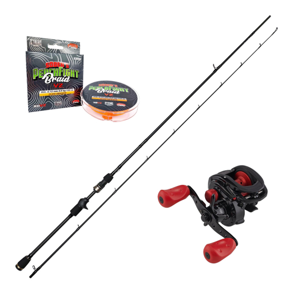 Westin W3 Finesse Crank-T 2nd & Abu Garcia Max X Combo dans le groupe Kit de pêche / Ensemble casting / Ensemble Casting Perche l\'adresse Sportfiskeprylar.se (CRANKW3BLACKMAXCOMBO)