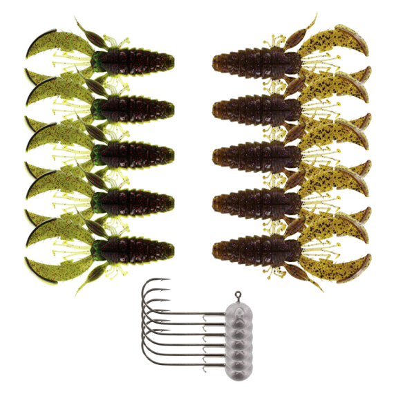 Westin Crecraw 8,5cm Jighead Combo dans le groupe Leurre de la peche / Kits leurres / Kits leurres perche l\'adresse Sportfiskeprylar.se (CRECRAWJIGHEADCOMBO)