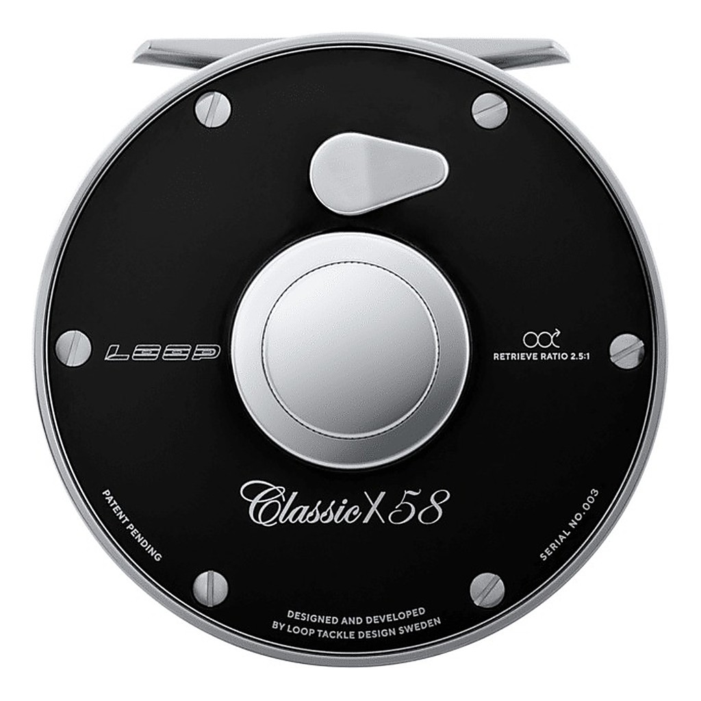Loop Classic X Reel Black dans le groupe Moulinet de pêche / Moulinets mouche et bobines supplémentaires / Moulinets mouche l\'adresse Sportfiskeprylar.se (CRXB5-8Lr)