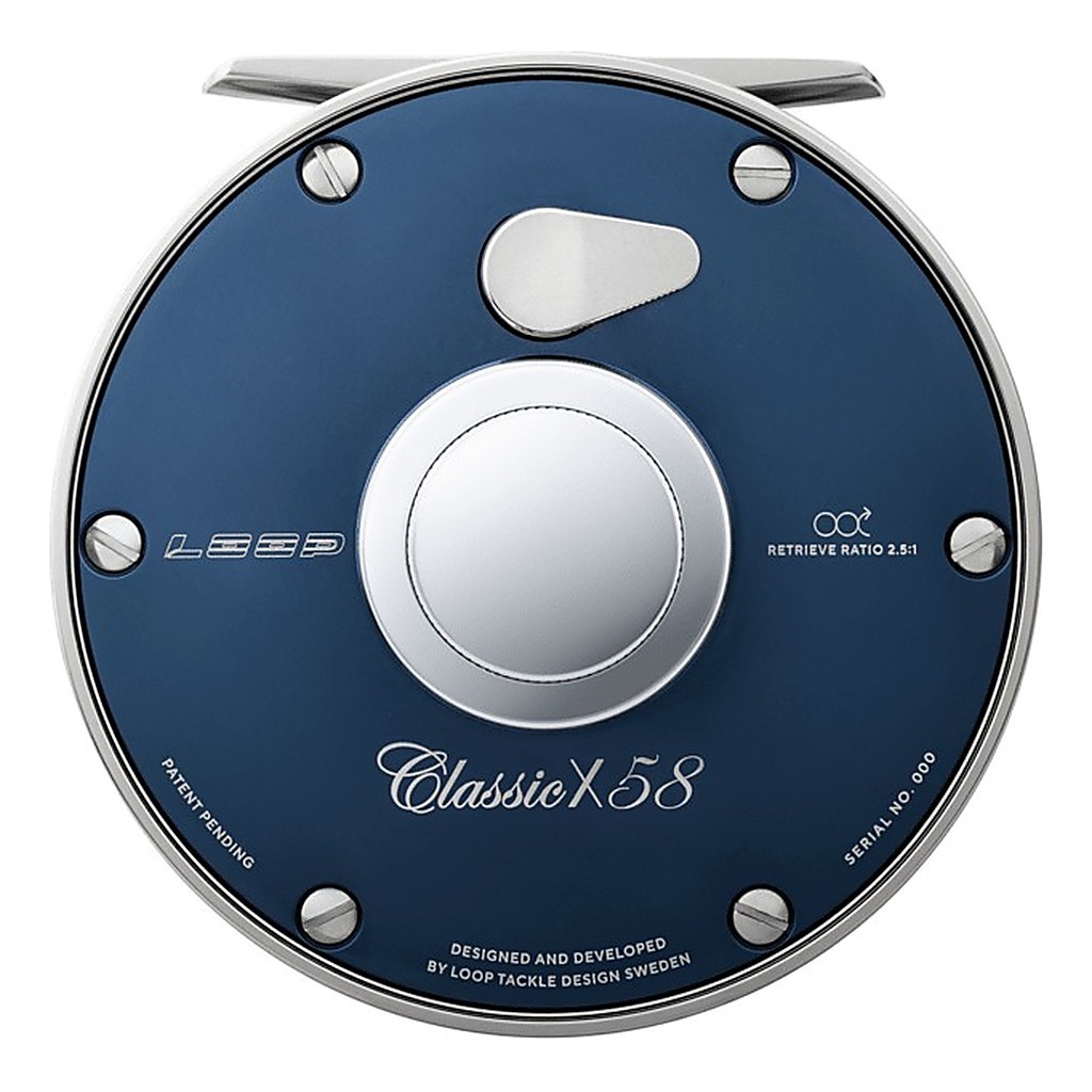 Loop Classic X Reel Nordic Blue dans le groupe Moulinet de pêche / Moulinets mouche et bobines supplémentaires / Moulinets mouche l\'adresse Sportfiskeprylar.se (CRXNB5-8Lr)