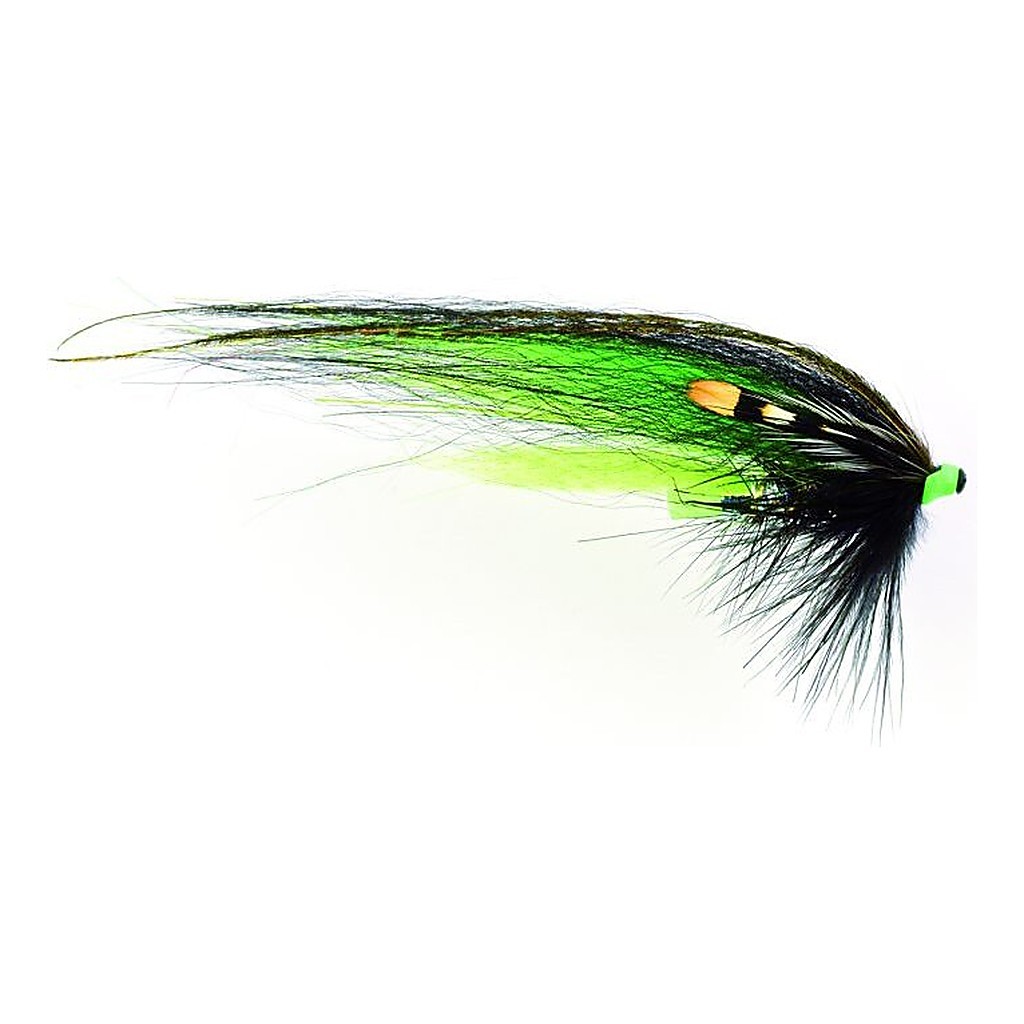 Frödin Classic Series - Black Green Helmet dans le groupe Leurre de la peche / Mouches / Mouches à saumon l\'adresse Sportfiskeprylar.se (CSBGr)
