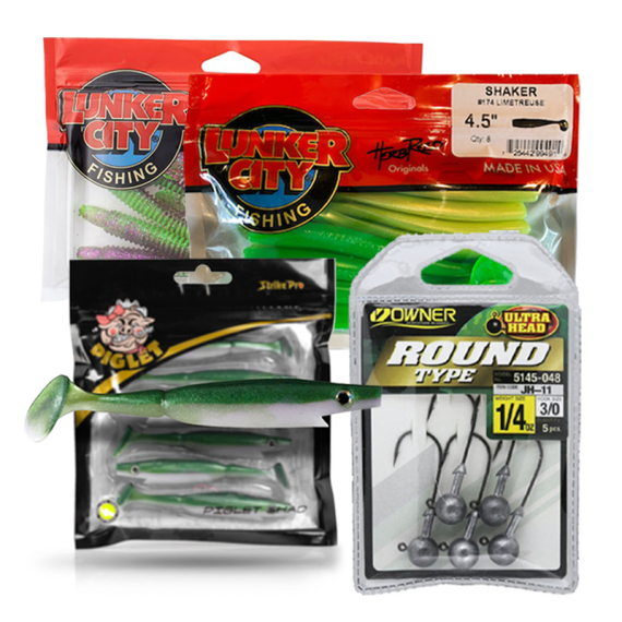 CWC Softbait Pack Perch dans le groupe Leurre de la peche / Kits leurres l\'adresse Sportfiskeprylar.se (CWCJIGGPAKET)