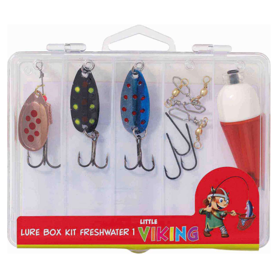 Kinetic Little Viking Lure Box Kit Freshwater 1 dans le groupe Leurre de la peche / Kits leurres / Kits leurres perche l\'adresse Sportfiskeprylar.se (D251-023-212)