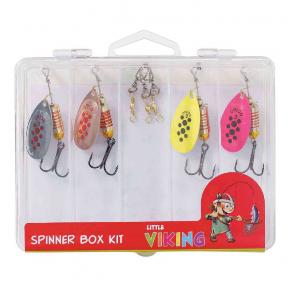 Kinetic Little Viking Spinner Box Kit dans le groupe Leurres / Kits leurres l\'adresse Sportfiskeprylar.se (D260-023-213)