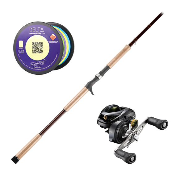 Wolfcreek Damn You Rod 2.0 - 8’6\'\' MultiPurpose, 6oz/180g Combo dans le groupe Kit de pêche / Ensemble casting / Ensemble Baitcaster Brochet l\'adresse Sportfiskeprylar.se (DAMNYOU20COMBO)