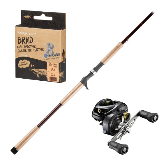 Wolfcreek Damn You Rod 2.0 - 8’6\'\' MultiPurpose, 6oz/180g Combo dans le groupe Ensembles de pêche / Ensemble casting / Ensemble Baitcaster Brochet l\'adresse Sportfiskeprylar.se (DAMNYOU20COMBO)