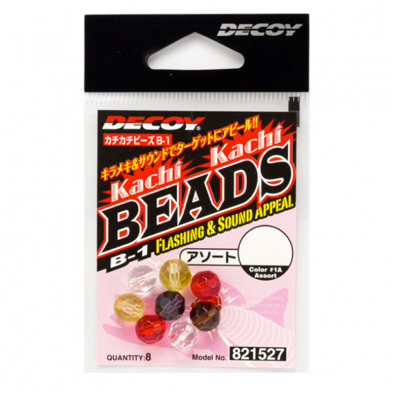 Decoy B-1A Kachi Kachi Beads Assorted Colors dans le groupe Hameçons et terminal tackle / Accessoires montages / Perles l\'adresse Sportfiskeprylar.se (DB1AM11r)