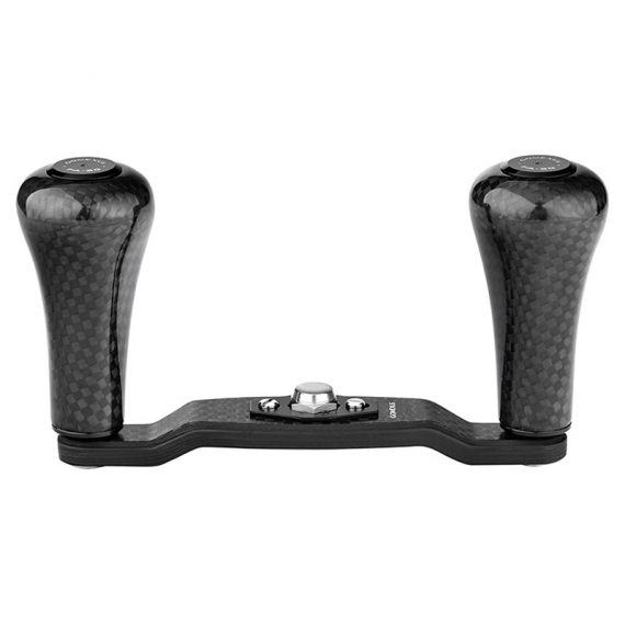 Gomexus 98mm Carbon Swept Handle with 30mm Carbon Knob dans le groupe Moulinet de pêche / Accessoires moulinets / Poignées moulinets l\'adresse Sportfiskeprylar.se (DCS98FA30BKBKr)