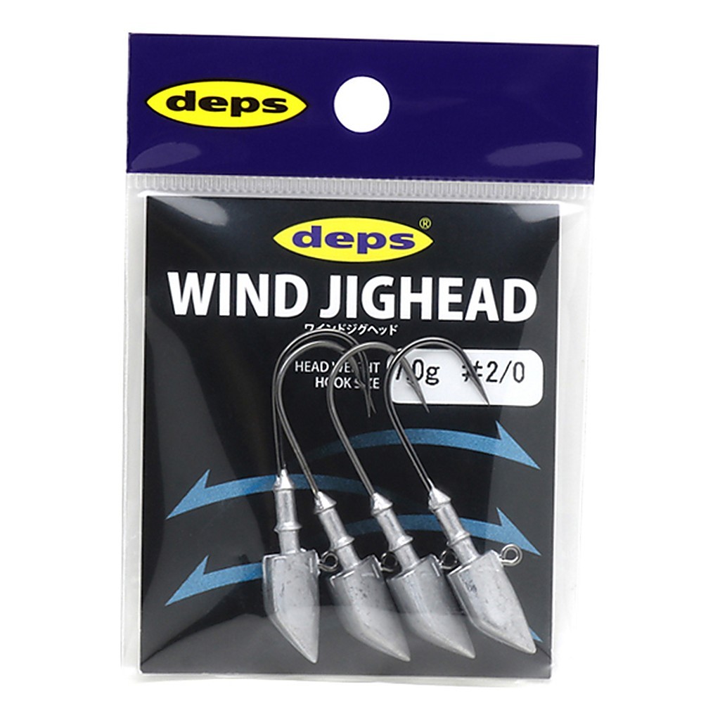 Deps Wind Jig Head dans le groupe Hameçons et petit matériel / Têtes plombées / Têtes plombées balle l\'adresse Sportfiskeprylar.se (DE709207r)