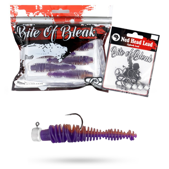 Bite Of Bleak DFC Worm Ned Bundle dans le groupe Leurre de la peche / Kits leurres / Kits leurres perche l\'adresse Sportfiskeprylar.se (DFCNEDSET)