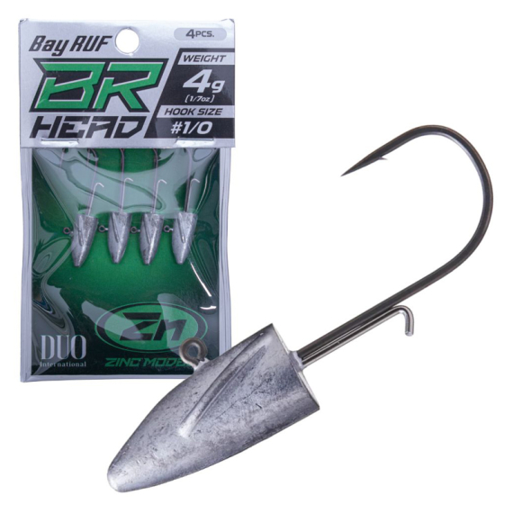 DUO Bayruf BR Head Zink dans le groupe Hameçons et terminal tackle / Têtes plombées / Têtes plombées balle l\'adresse Sportfiskeprylar.se (DI200640r)