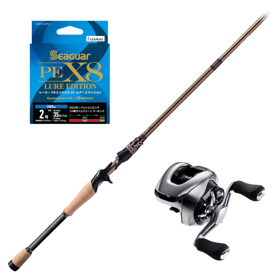 Megabass Evoluzion Diablo F5.1/2-68ti Antares B Combo dans le groupe Kit de pêche / Ensemble casting / Ensemble Casting Perche l\'adresse Sportfiskeprylar.se (DIABLOANTARESSET)