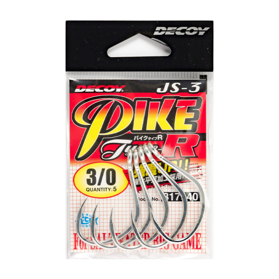 Decoy JS-3 Pike Type R dans le groupe Hameçons et terminal tackle / Hamecon peche / Hameçons simples l\'adresse Sportfiskeprylar.se (DJS310r)