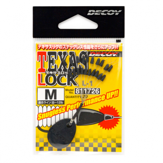 Decoy L-1 Texas Lock dans le groupe Hameçons et terminal tackle / Accessoires texas et carolina rig l\'adresse Sportfiskeprylar.se (DL1Lr)