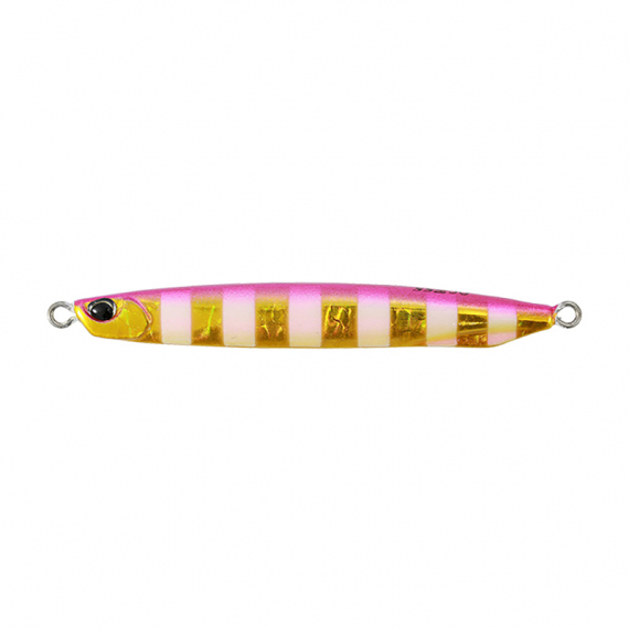 Leurre Jig Duo DRAG METAL CAST SLOW 30g - Couleur Pink Gold Zebra Glow - Parfait Pour Pêche En Eau Profonde