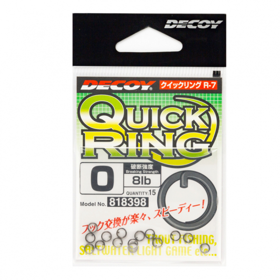 Decoy R-7 Quick Ring dans le groupe Hameçons et terminal tackle / Stingers et accessoires stingers / Accessoires stingers l\'adresse Sportfiskeprylar.se (DR70r)