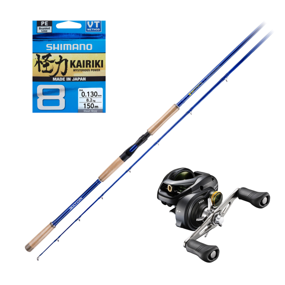 Gator Mirage Dreadnaught Combo dans le groupe Kit de pêche / Ensemble casting / Ensemble Baitcaster Brochet l\'adresse Sportfiskeprylar.se (DREADNAUGHTSET)