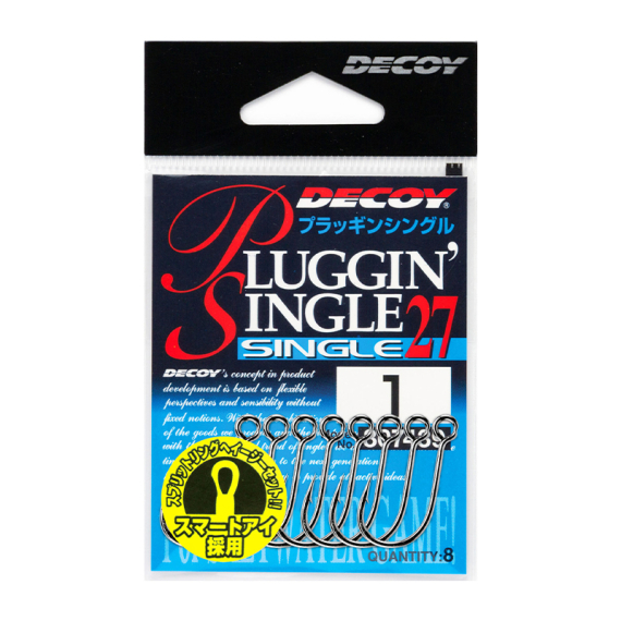 Decoy Single27 Pluggin Single dans le groupe Hameçons et terminal tackle / Hamecon peche / Hameçons simples l\'adresse Sportfiskeprylar.se (DS2710r)
