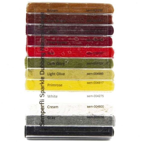 Semperfli Sparkle Dubbing Dispenser dans le groupe Hameçons et terminal tackle / Fabrication mouche / Matériel de montage de mouches / Dubbing l\'adresse Sportfiskeprylar.se (DSKD012MIX)