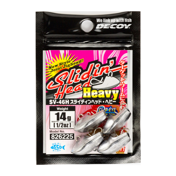 Decoy SV-46H Slidin Head Heavy dans le groupe Hameçons et terminal tackle / Têtes plombées / Autres têtes plombées l\'adresse Sportfiskeprylar.se (DSV46H11r)