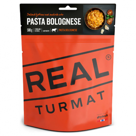 Real Turmat Pasta Bolognese dans le groupe Loisirs en plein air / Nourriture camping / Nourriture lyophilisée l\'adresse Sportfiskeprylar.se (DT5263)