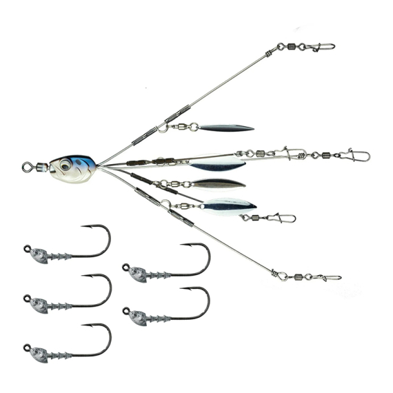 6th Sense Divine Umbrella Rig Kit - 4K Shad dans le groupe Leurre de la peche / Umbrella Rig l\'adresse Sportfiskeprylar.se (DUBRJR55K1-4KS)