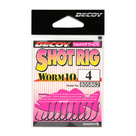 Decoy Worm10 Shot Rig dans le groupe Hameçons et terminal tackle / Hamecon peche l\'adresse Sportfiskeprylar.se (DW101r)