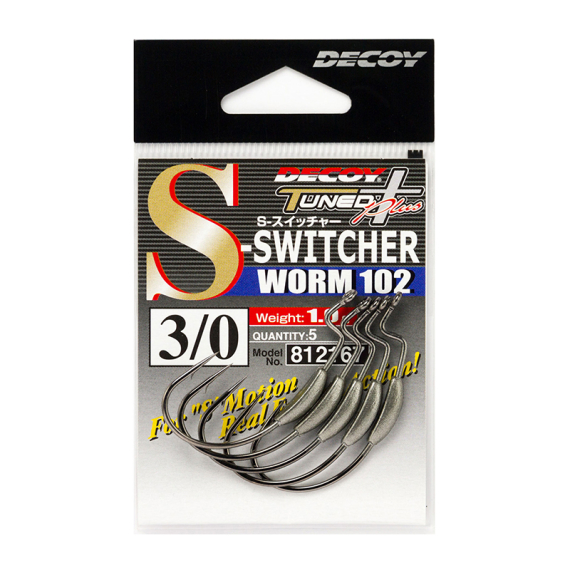 Decoy Worm102 S Switcher dans le groupe Hameçons et terminal tackle / Hamecon peche / Hameçons texans l\'adresse Sportfiskeprylar.se (DW102S20r)